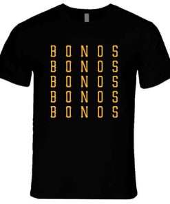 Barry Bonds X5 Pittsburgh Baseball Fan T Shirt