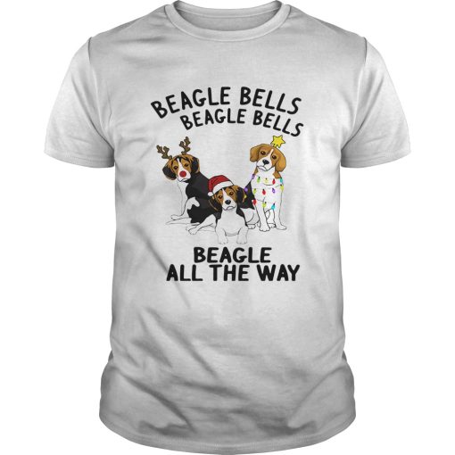 Beagle Bells Beagle All The Way Christmas shirt