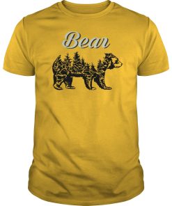 Bear forest shirt, hoodie, long sleeve