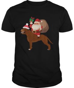 Beautiful Santa Riding Cane Corso Christmas Pajama Gift shirt