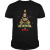 Beautiful School Bus Driver Christmas Tree Gift shirt