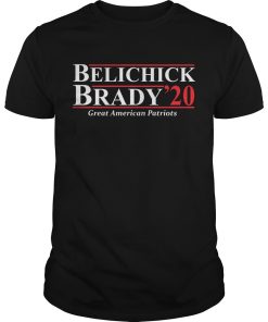 Belichick Brady 2020 Great Americans Patriots shirt, hoodie