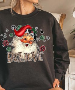 Believe Santa Claus Sweatshirt, Santa Claus Hoodie