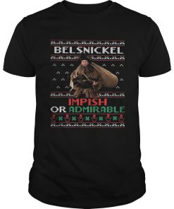 Belsnickel impish or admirable Ugly Christmas shirt