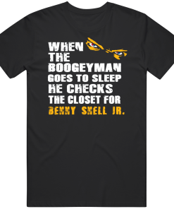Benny Snell Jr Boogeyman Pittsburgh Football Fan T Shirt