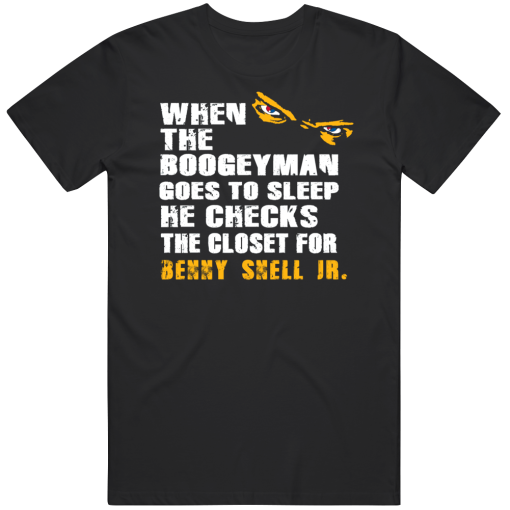 Benny Snell Jr Boogeyman Pittsburgh Football Fan T Shirt