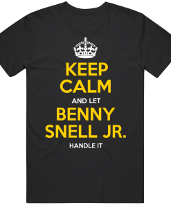 Benny Snell Jr Keep Calm Pittsburgh Football Fan T Shirt