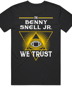 Benny Snell Jr We Trust Pittsburgh Football Fan T Shirt