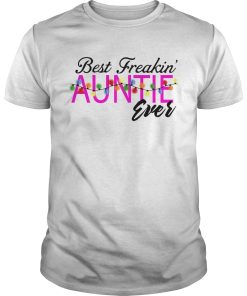 Best freakin aunt ever Christmas shirt
