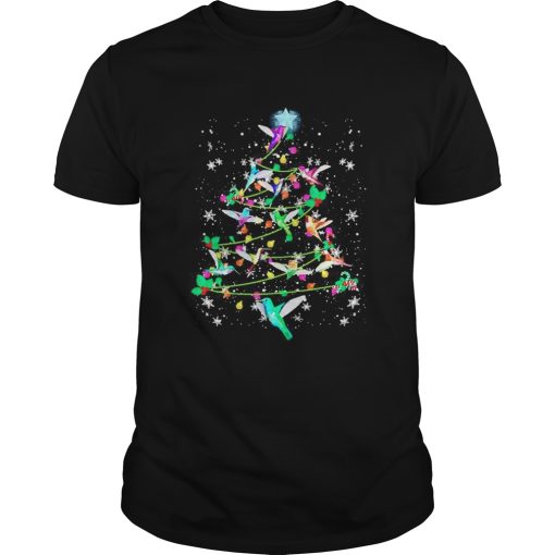 Birds Christmas tree t-shirt