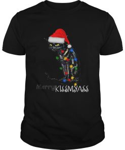 Black Cat Merry Kissmyass shirt
