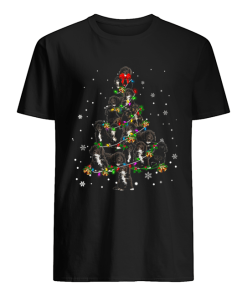 Black Cockapoo Christmas Tree T-Shirt
