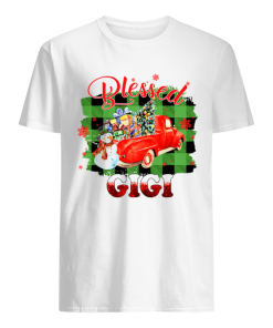 Blessed Gigi Christmas Truck Snowman T-Shirt