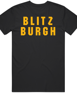 Blitzburgh Pittsburgh Football Fan T Shirt