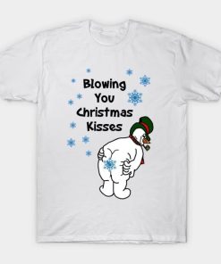 Blowing You Christmas Kisses shirt