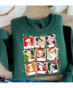 Bluey Family 2023 Christmas Sweatshirt Bluey Family 2023 Christmas Sweatshirt