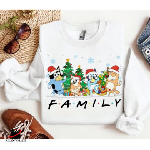 Bluey Family 2023 Christmas Sweatshirt, Matching Family Christmas