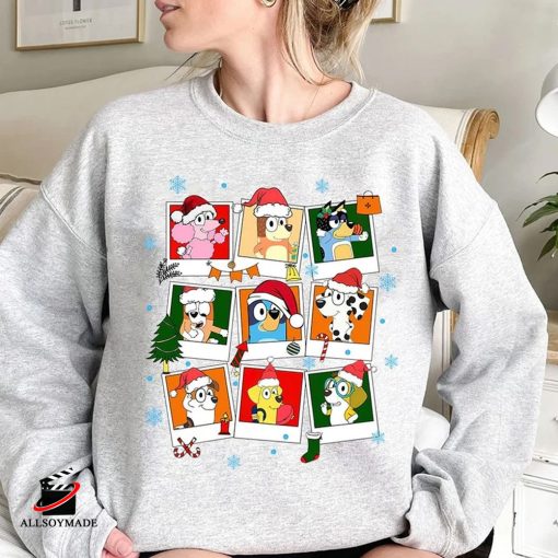 Bluey Family Merry Christmas 2023 Sweatshirt, Matching Family Christmas Gift