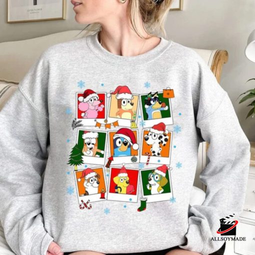 Bluey Family Merry Christmas 2023 Sweatshirt, Matching Family Christmas Gift