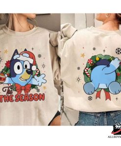 Bluey Tis The Season Family Christmas 2023 Sweatshirt