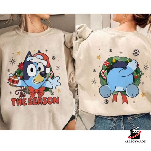 Bluey Tis The Season Family Christmas 2023 Sweatshirt