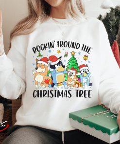 Bluey and Bingo Family Merry Christmas 2023 Sweatshirt Bluey and Bingo Family Merry Christmas 2023 Sweatshirt