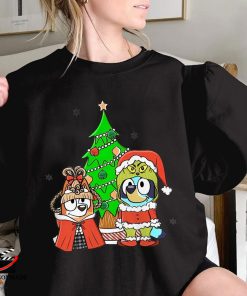Bluey and Bingo Family On The Christmas Tree 2023 Sweatshirt Bluey and Bingo Family On The Christmas Tree 2023 Sweatshirt