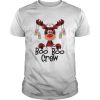 Boo Boo Crew reindeer Christmas shirt