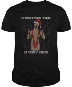 Borat Christmas time is very nice Christmas shirt