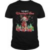 Border Terrier Santa the most wonderful time of the year Christmas shirt