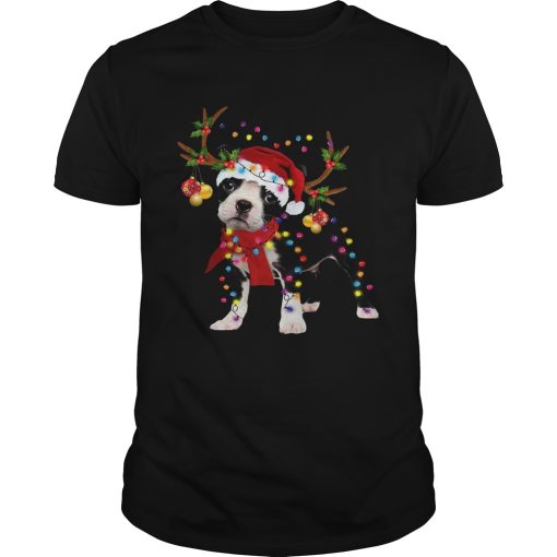 Boston Terrier Gorgeous Reindeer Christmas shirt