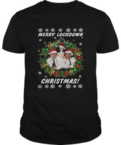 Bottom Merry Lockdown Christmas shirt