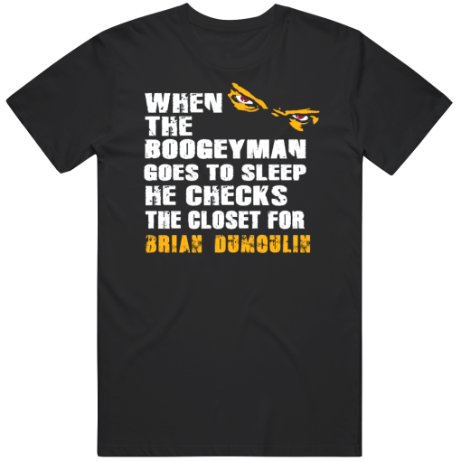 Brian Dumoulin Boogeyman Pittsburgh Hockey Fan T Shirt