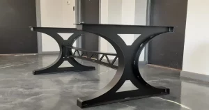cast iron table legs