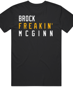 Brock McGinn Freakin Pittsburgh Hockey Fan T Shirt