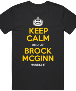 Brock McGinn Keep Calm Pittsburgh Hockey Fan T Shirt