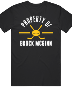 Brock McGinn Property Of Pittsburgh Hockey Fan T Shirt