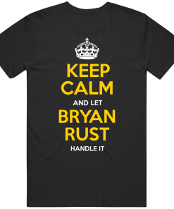 Bryan Rust Keep Calm Pittsburgh Hockey Fan T Shirt