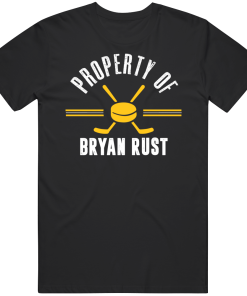 Bryan Rust Property Of Pittsburgh Hockey Fan T Shirt