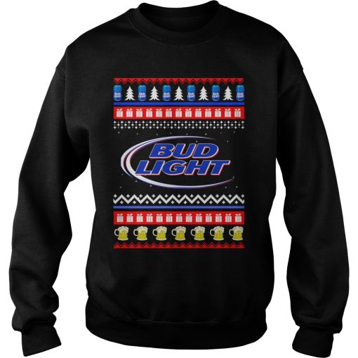 Bud Light Christmas sweater, hoodie, long sleeve, ladies tee
