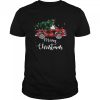 Buffalo Plaid Christmas Tree Red Truck shirt