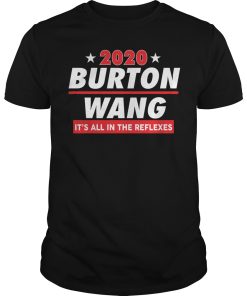Burton Wang 2020 it’s all in the reflexes shirt, hoodie, long sleeve