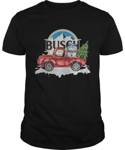 Busch christmas truck shirt