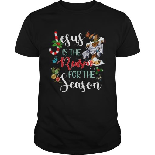 Butterfly Jesus Is The Reason For The Season shirt
