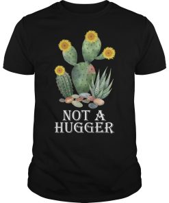Cactus sunflower not a hugger, hoodie, long sleeve