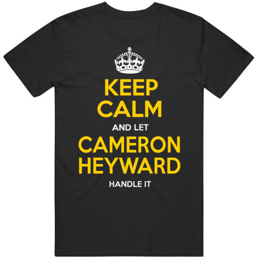 Cameron Heyward Keep Calm Pittsburgh Football Fan T Shirt