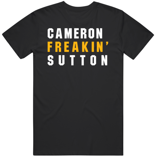 Cameron Sutton Freakin Pittsburgh Football Fan T Shirt