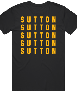 Cameron Sutton X5 Pittsburgh Football Fan T Shirt