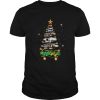 Camping Car Christmas tree shirt