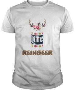 Can Miller Lite Reinbeer Funny Christmas Shirt
